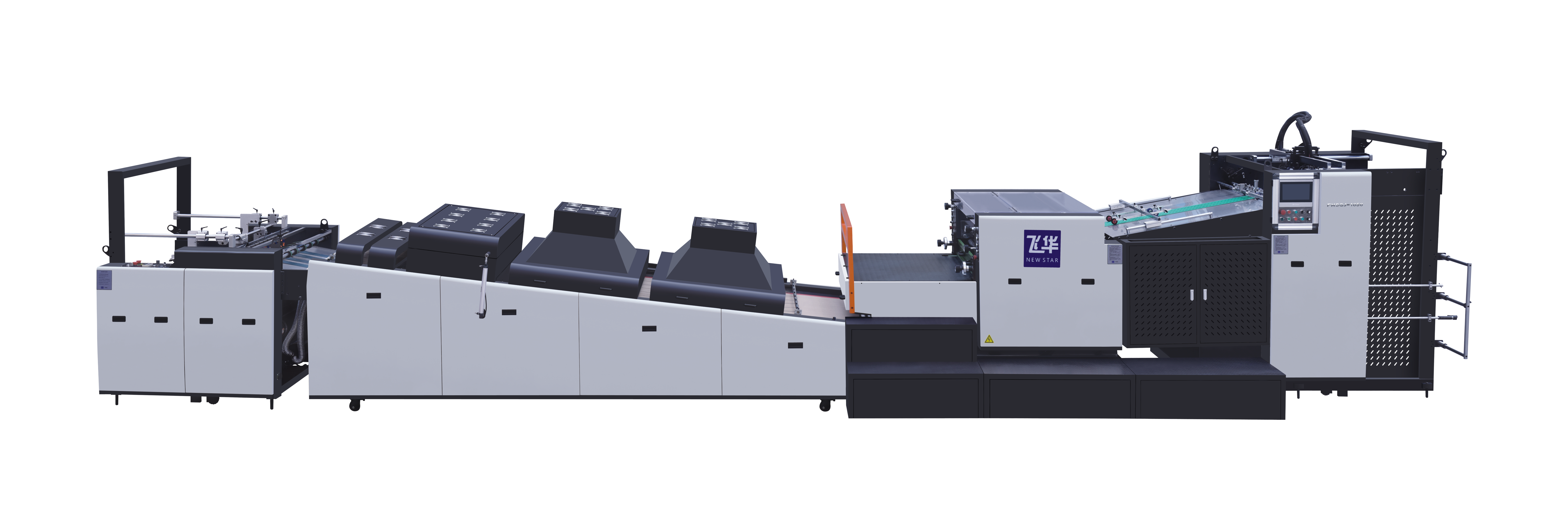 uusin innovaatio Täysautomaattinen nopea täys/osittainen UV-kiillotuskone FHSGJ 1050/1450 -sarja